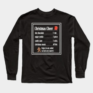 Christmas Cheer - Hot Chocolate Long Sleeve T-Shirt